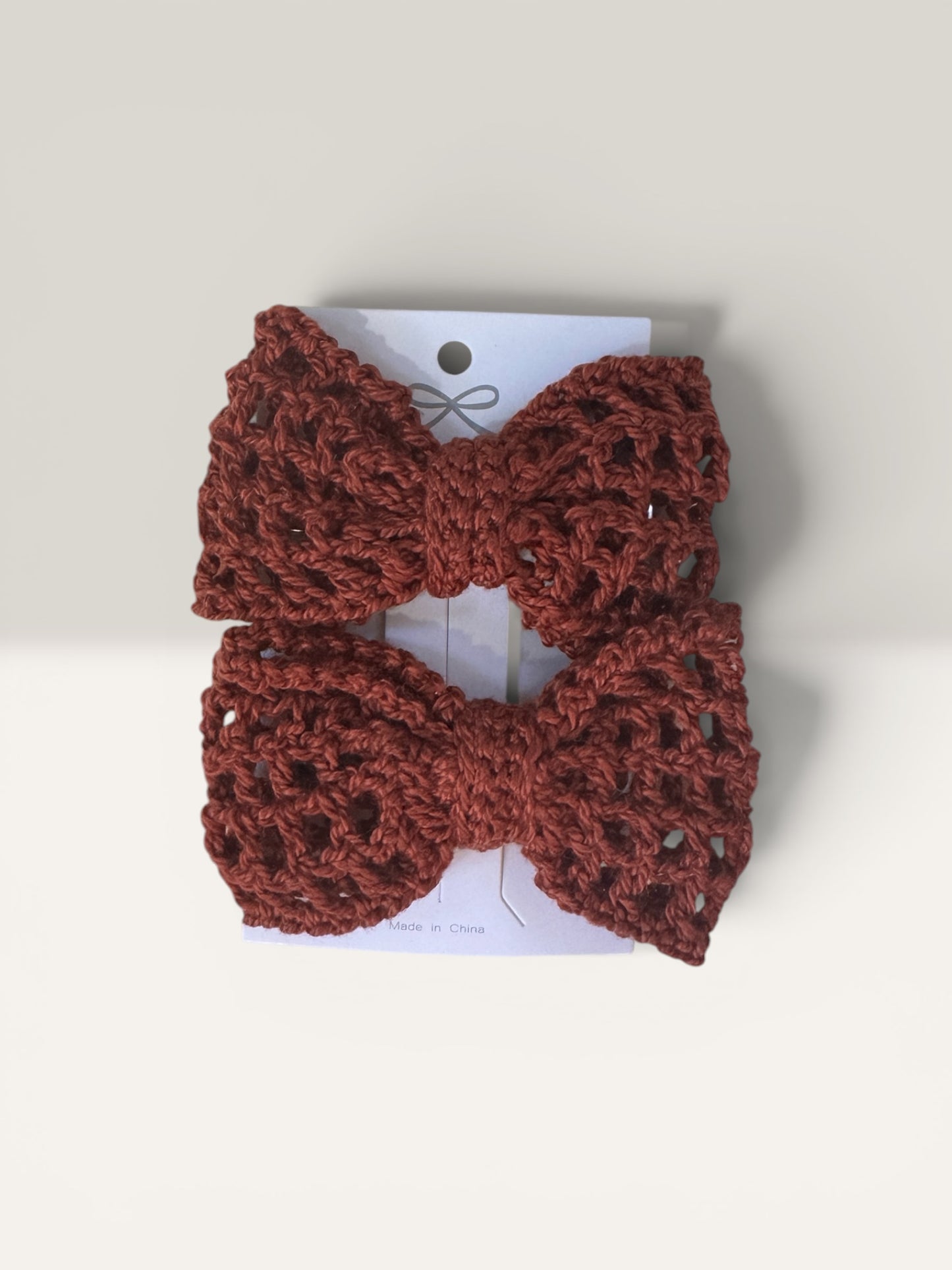 Handmade Crochet Hair Bow Set | Baby, Toddler & Girls Hair Accessories | JAST Crafts Creation