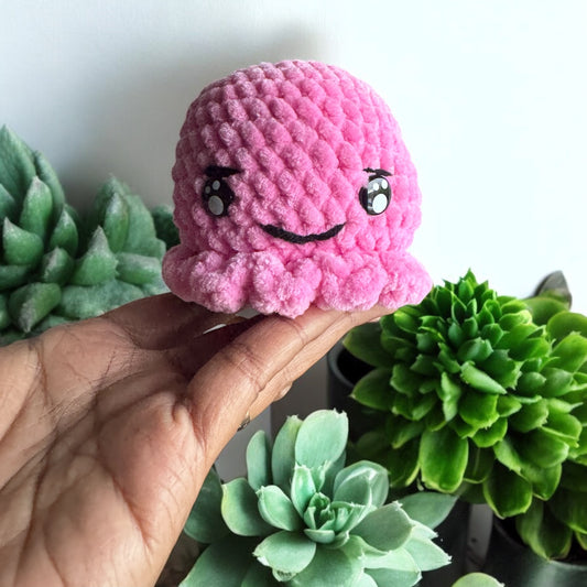 Bright Pink | Plush | Octopi