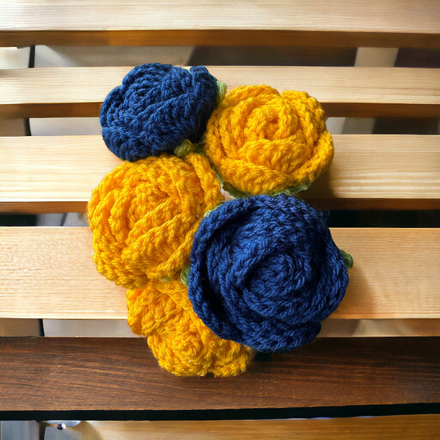 Crochet Rose Stem | Bouquet