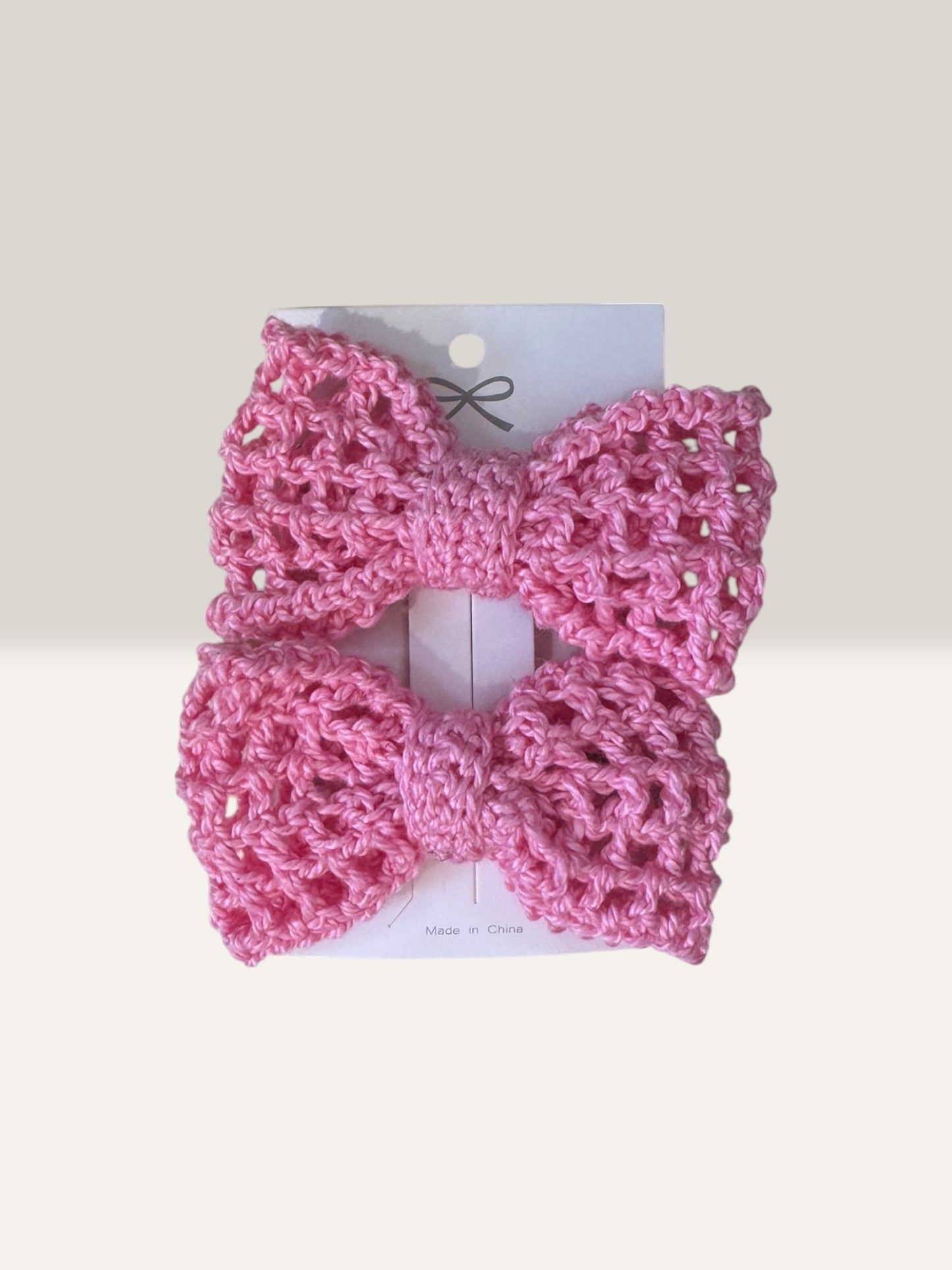 Handmade Crochet Hair Bow Set | Baby, Toddler & Girls Hair Accessories | JAST Crafts Creation