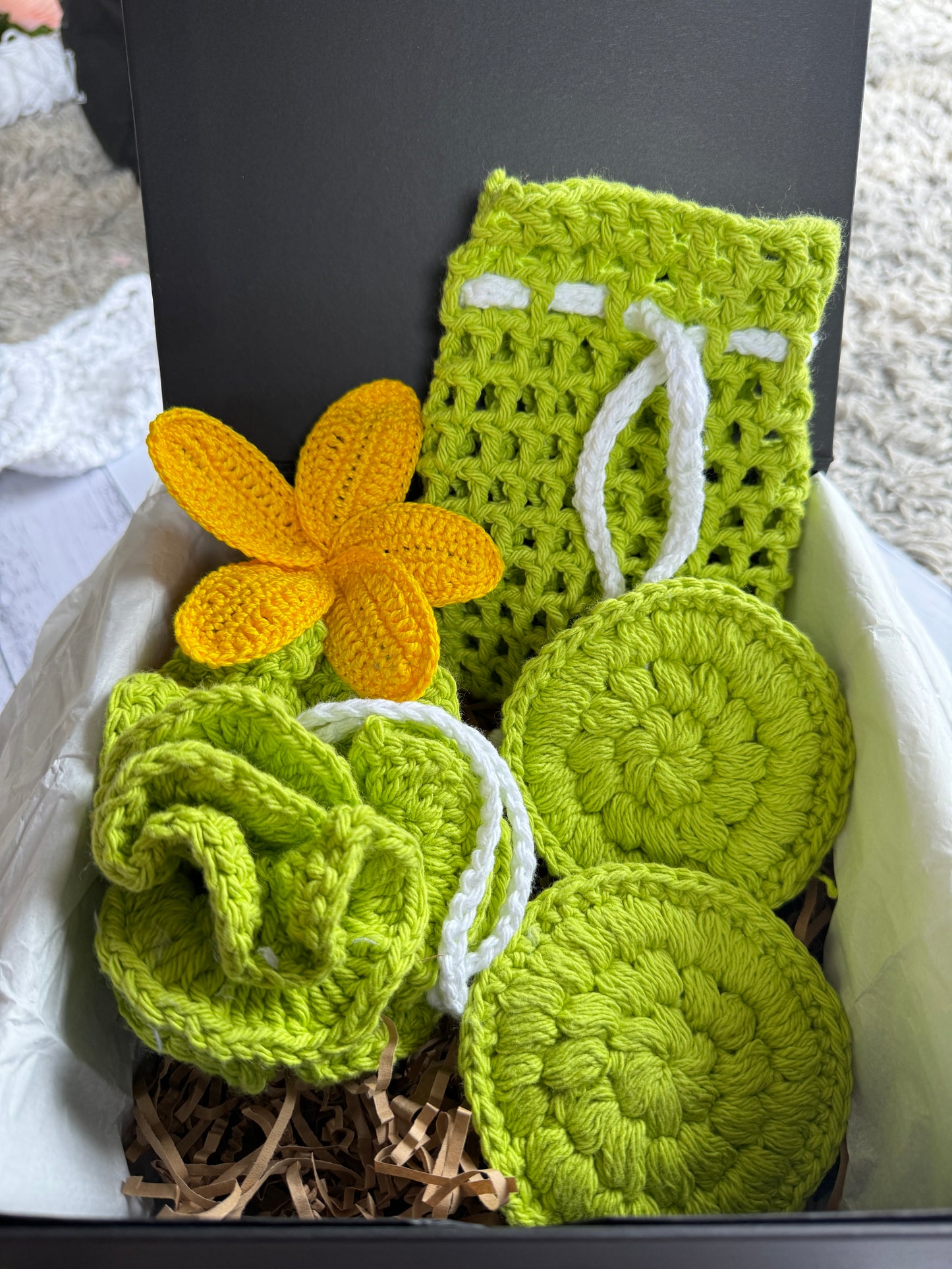Crochet Spa Set|Handmade