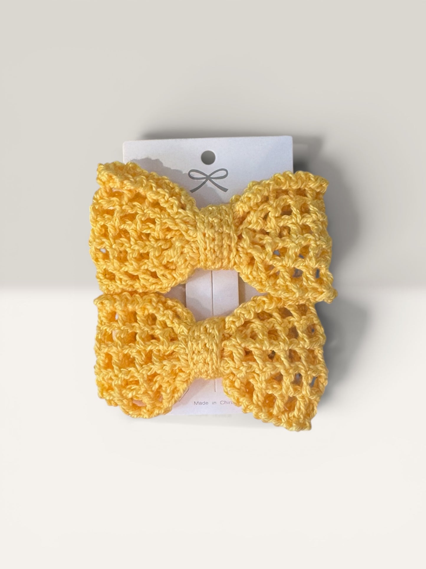 Handmade Crochet Hair Bow Set | Baby, Toddler & Girls Hair Accessories | JAST Crafts Creation