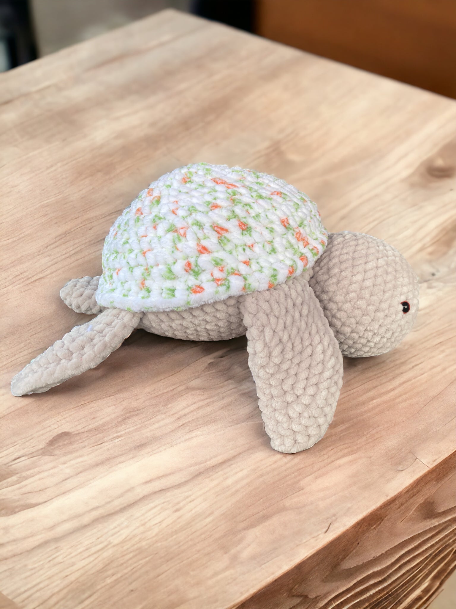 Plushy Sea Turtle | Marigold | Crochet | Handmade