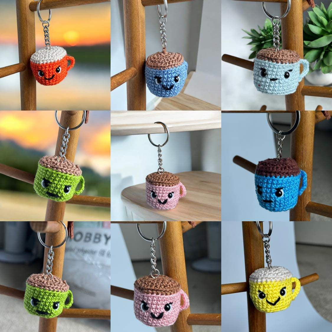 Coffee Mug Keychain