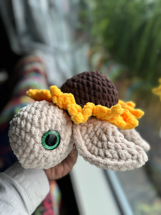 Sunflower Turtle | Handmade