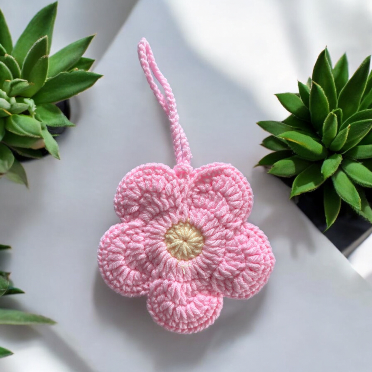 Daisy Bag Charm Pouch