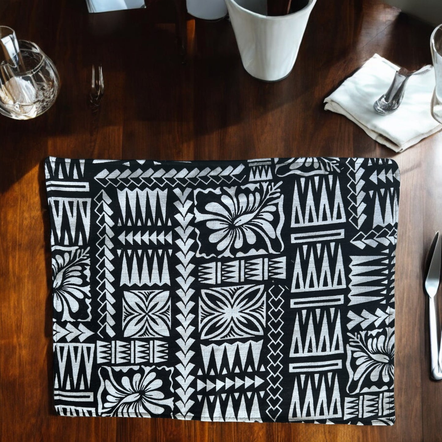 Reversible Placemat |Pasifika Inspired