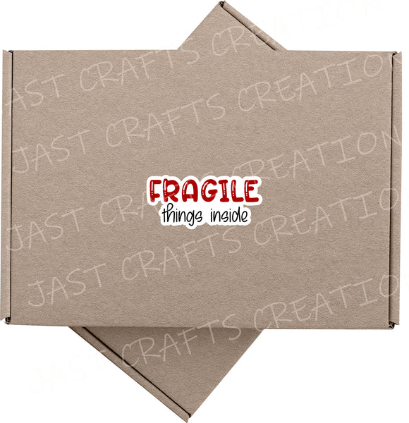 Stickers | Business decals | Sticker Sheet | Fragile Please Handle with Care