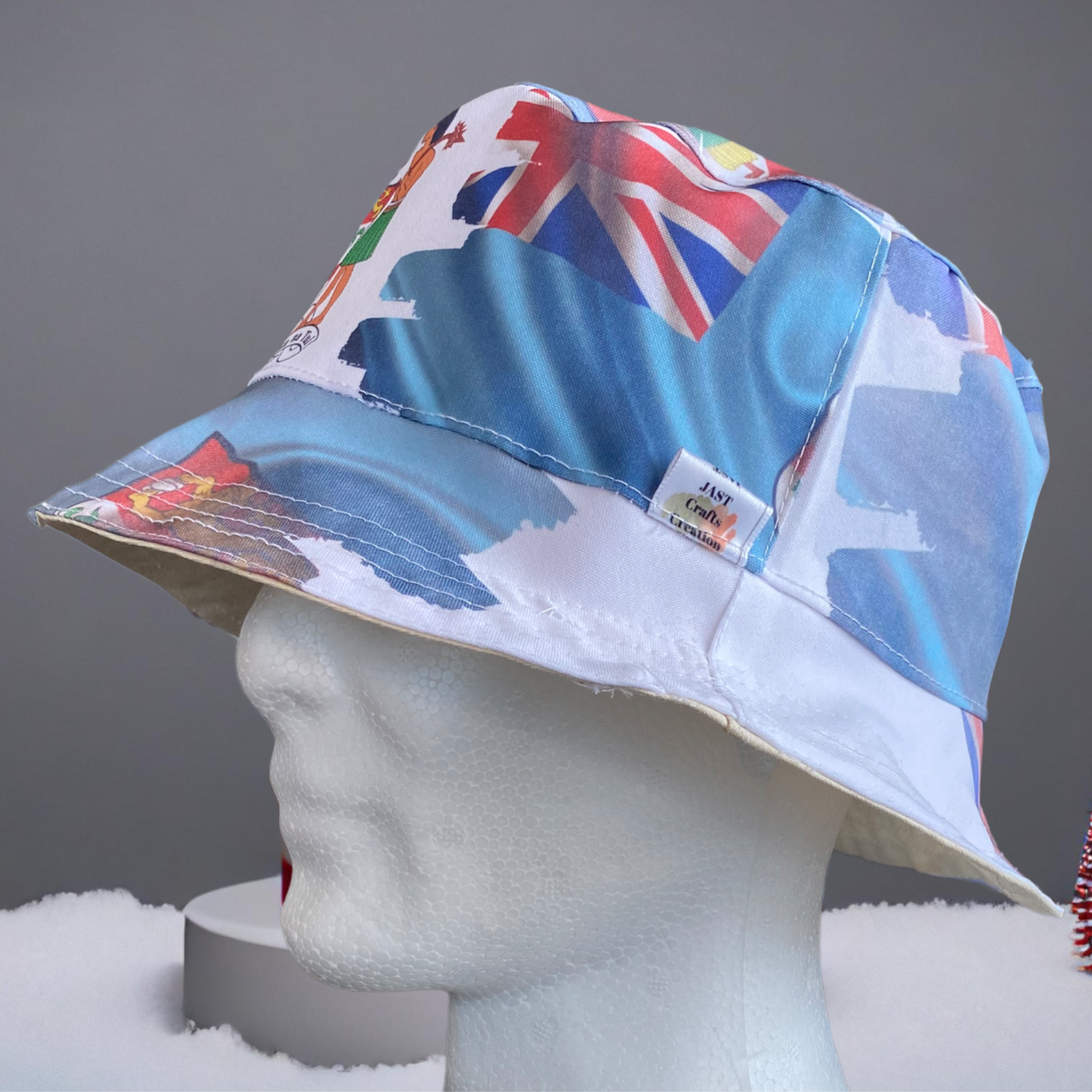 Fiji Themed Bucket Hat