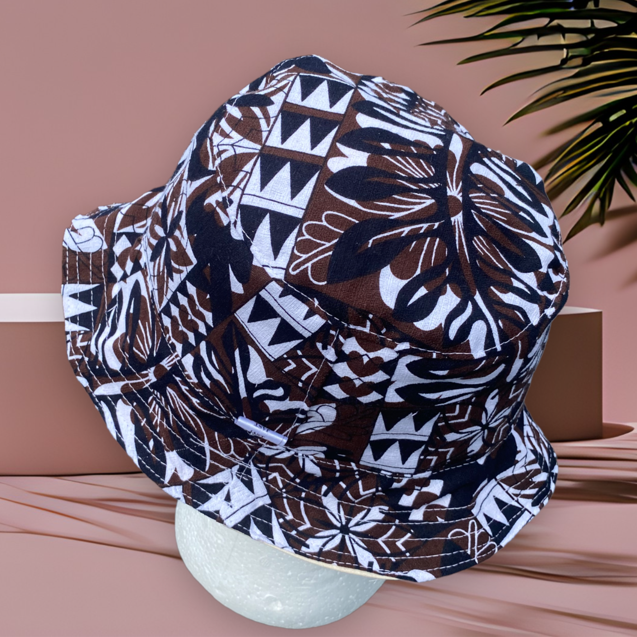 Tapa | Masi | Ngatu | Siapo Design #1 Bucket Hat