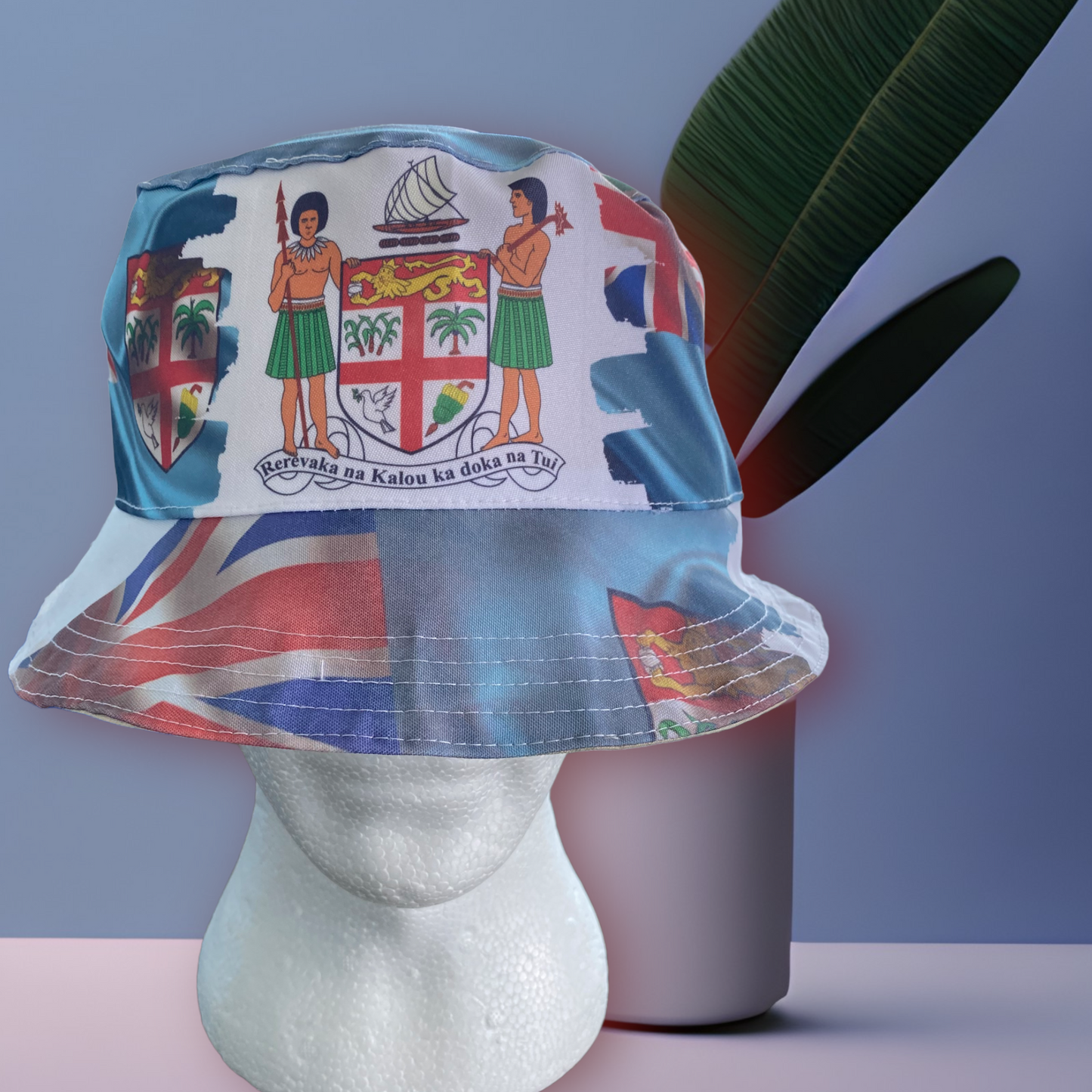 Fiji Themed Bucket Hat