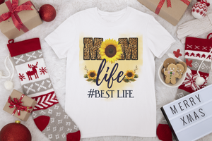 Mom Life #BestLife Unisex Tee - Sunflower